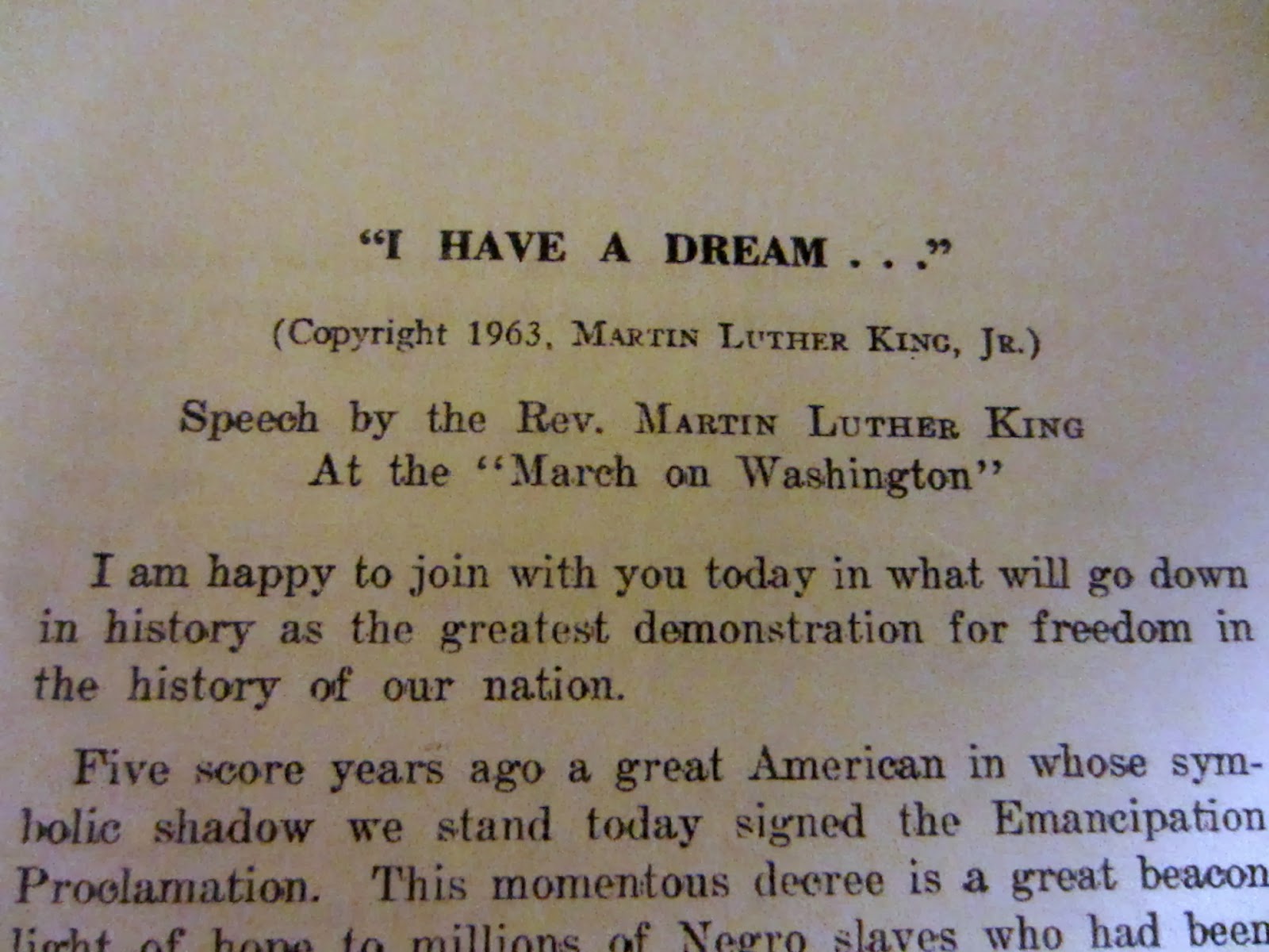 how long was i have a dream speech how long was i have a dream speech