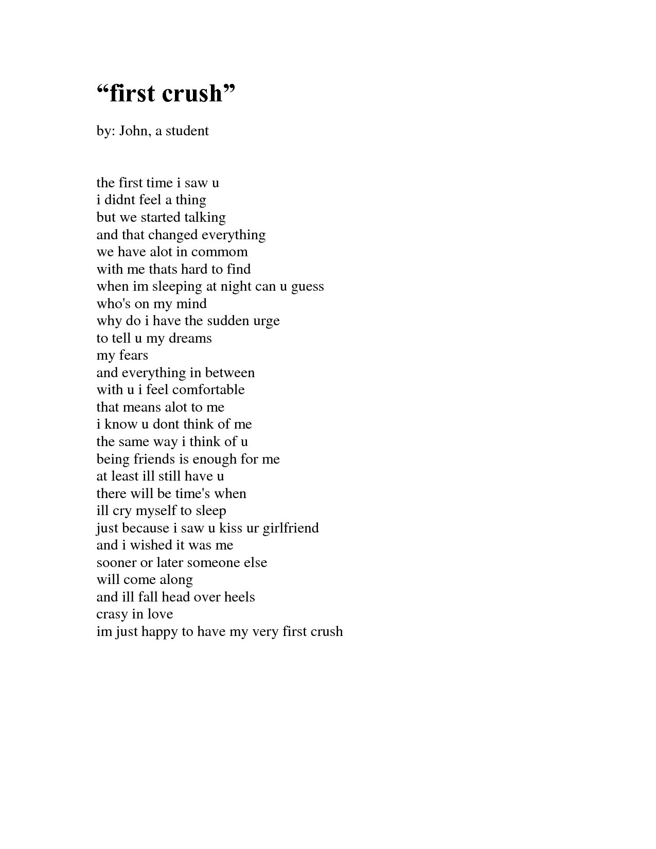 Quotes About Crushing On Someone. QuotesGram