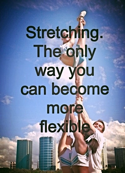 Flexibility Cheer Quotes. QuotesGram