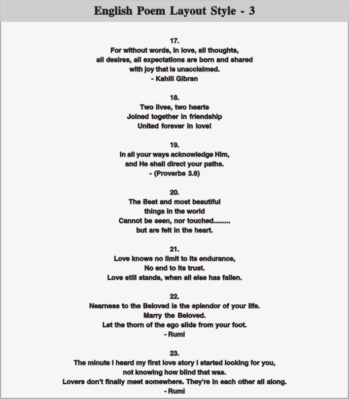 Poems And Quotes About Marriage Quotesgram