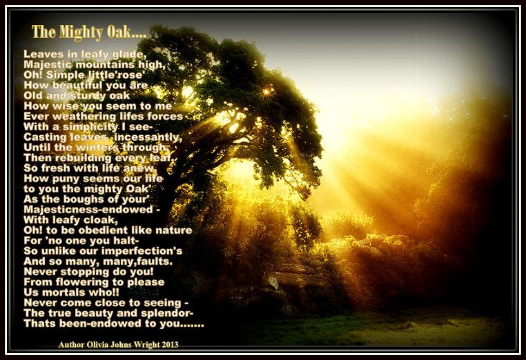 Mighty Oak Tree Quotes. QuotesGram