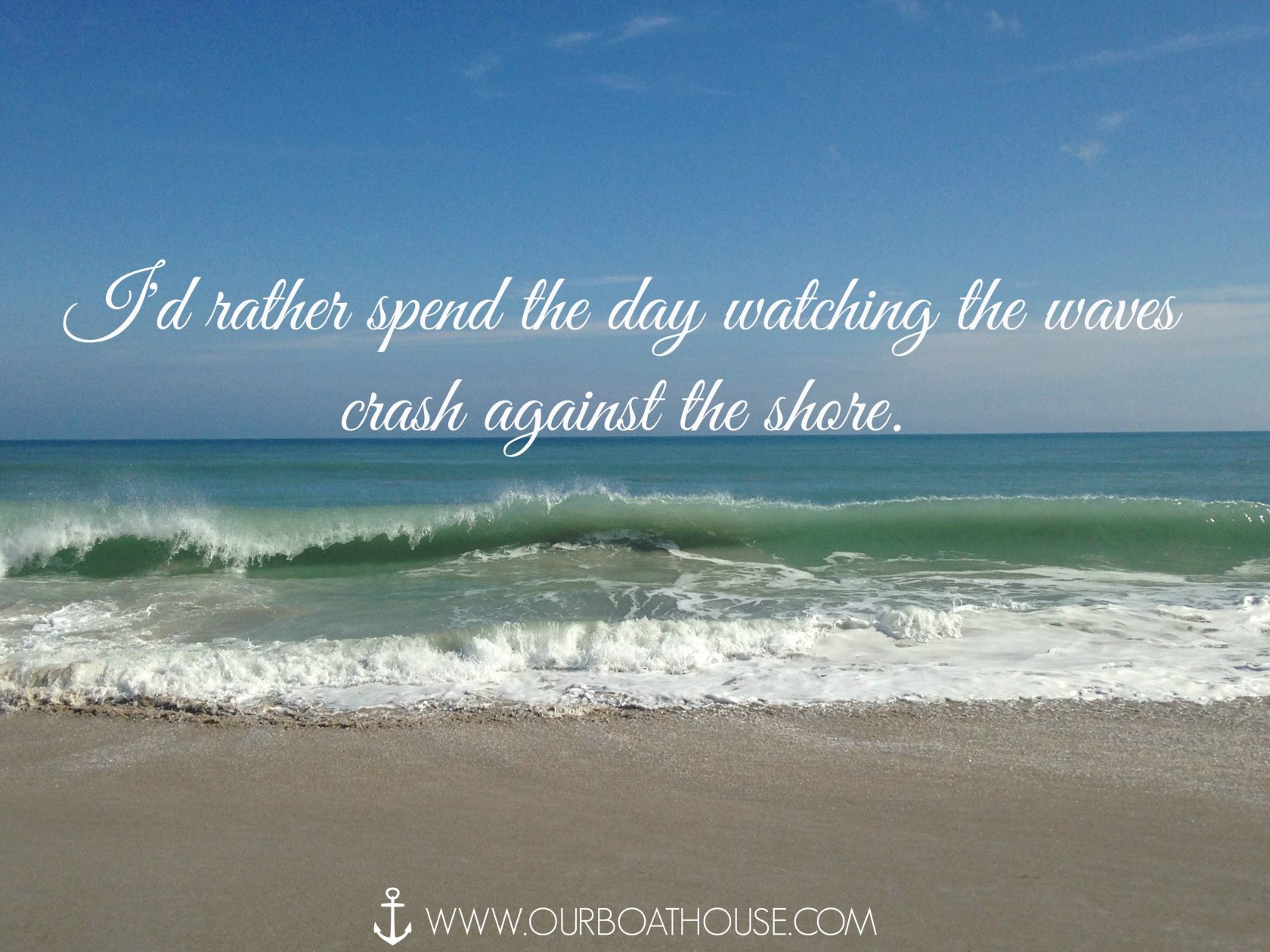 Quotes About Waves Crashing QuotesGram