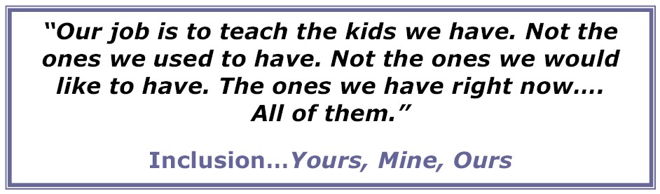 Quotes About Inclusion In Education. QuotesGram