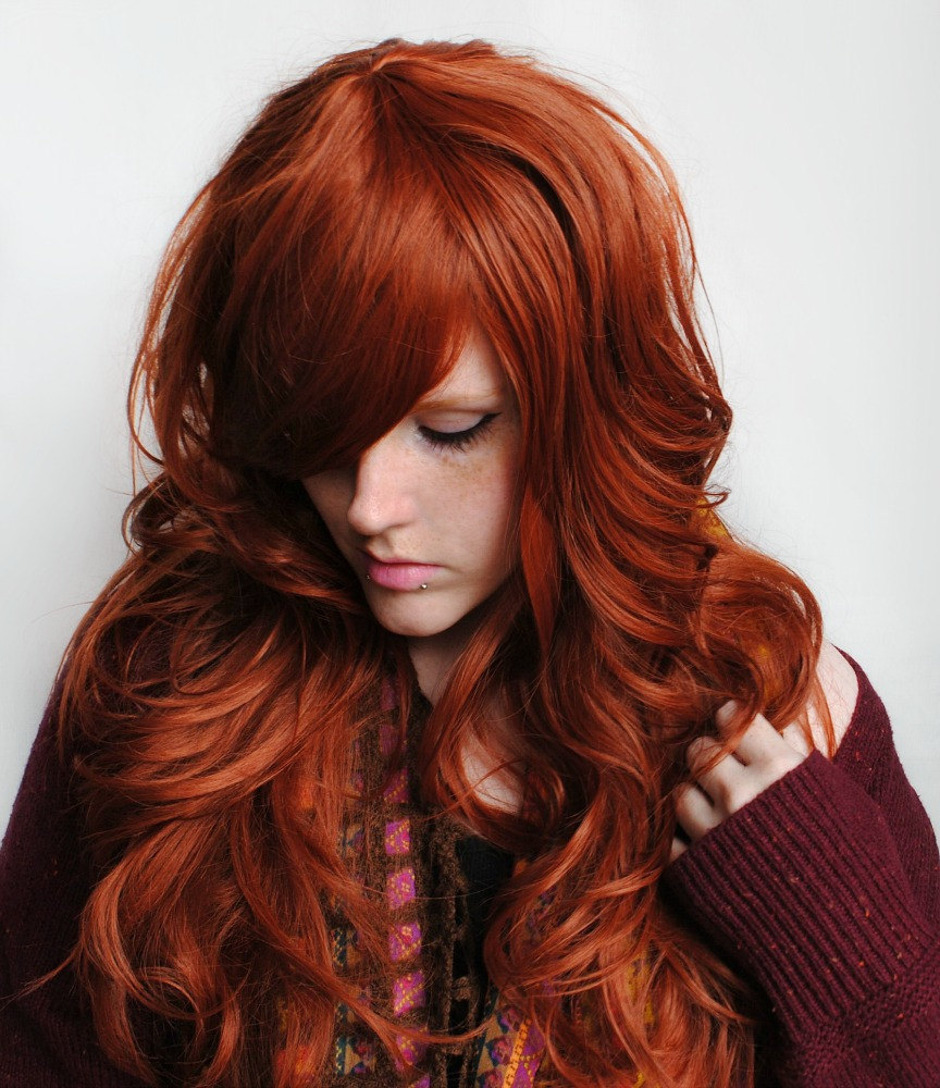 red hair natural