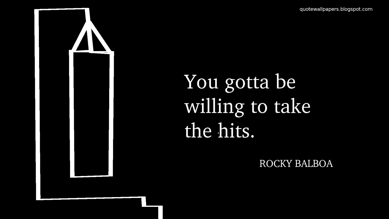 Rocky Balboa Quotes Wallpaper Quotesgram