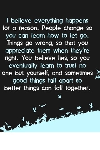 Quotes Everything For A Reason Quotesgram