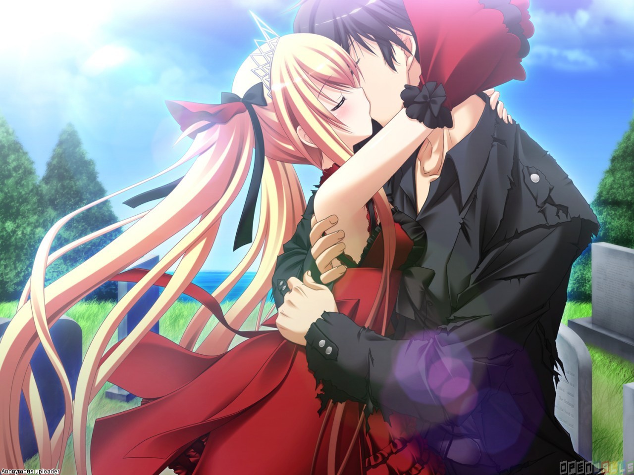 Anime Couple Kissing Quotes. QuotesGram