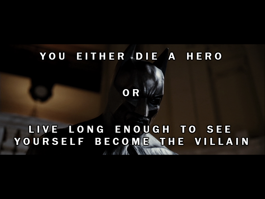 Dark Knight Harvey Dent You Either Quotes. QuotesGram