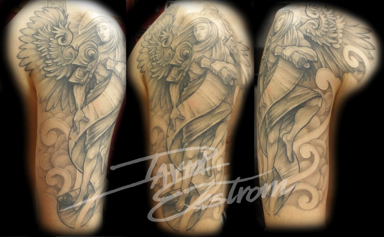 Half Angel Wings With Quotes Quotesgram