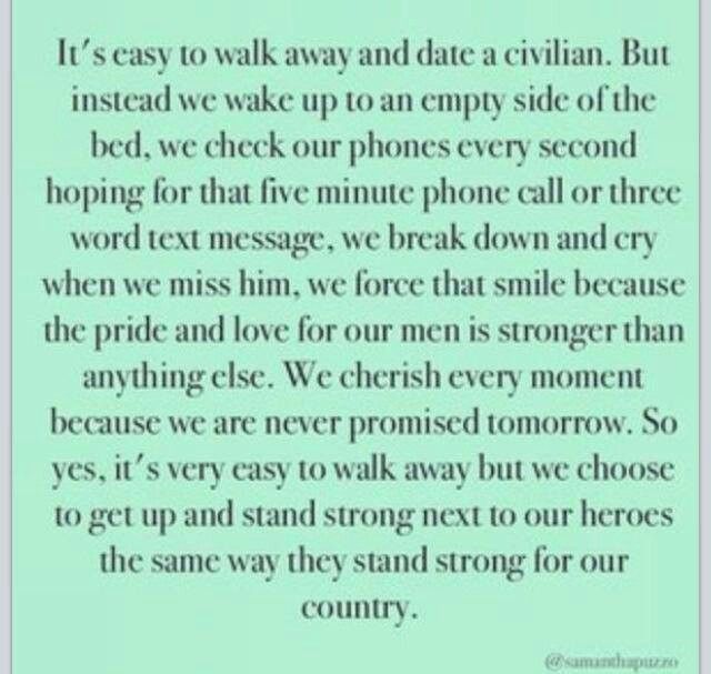 army girlfriend quotes and poems