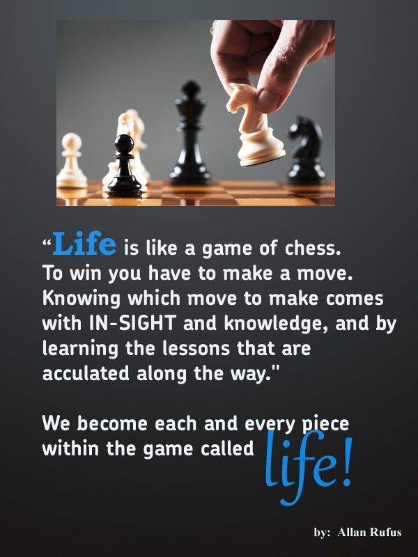 49 Motivational Chess Quotes for Life! - way2wise