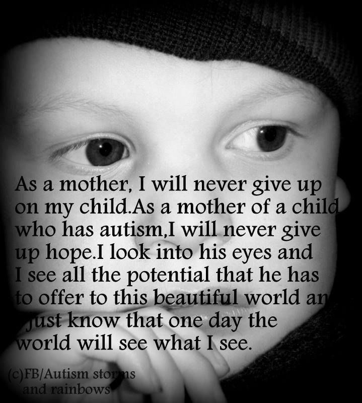 Autism Quotes For Parents. QuotesGram