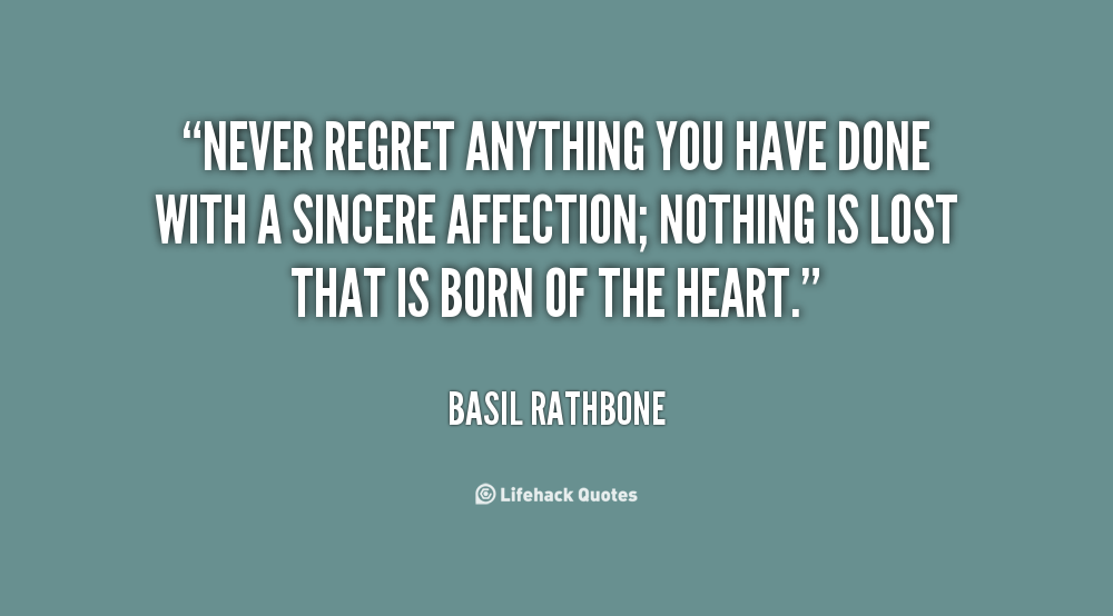Cute Quotes About Regret. QuotesGram