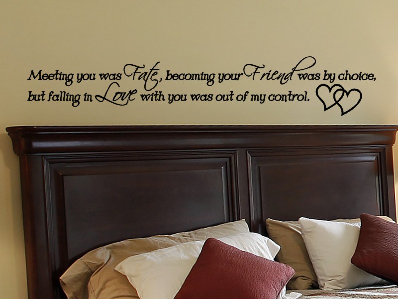 Family Decal The Notebook Quotes Vinyl Wall Decals Wall Decor Love Wall Decal Bedroom Wall Decal Marriage Wall Decal Notebook Decal Home Living Wall Decor