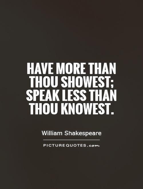Quotes About Speaking Less. QuotesGram