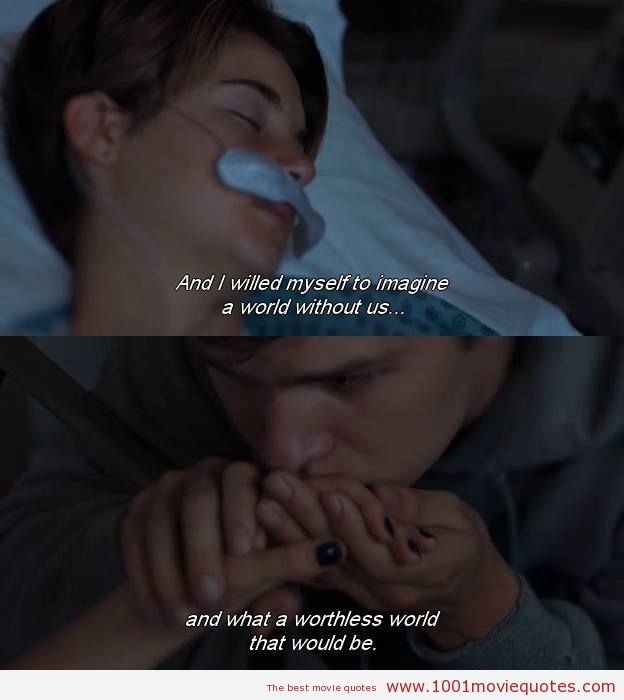 The Fault In Our Stars Movie Quotes. QuotesGram