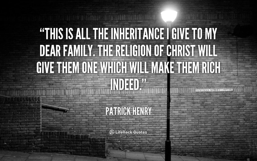 Patrick Henrys Life And Beliefs