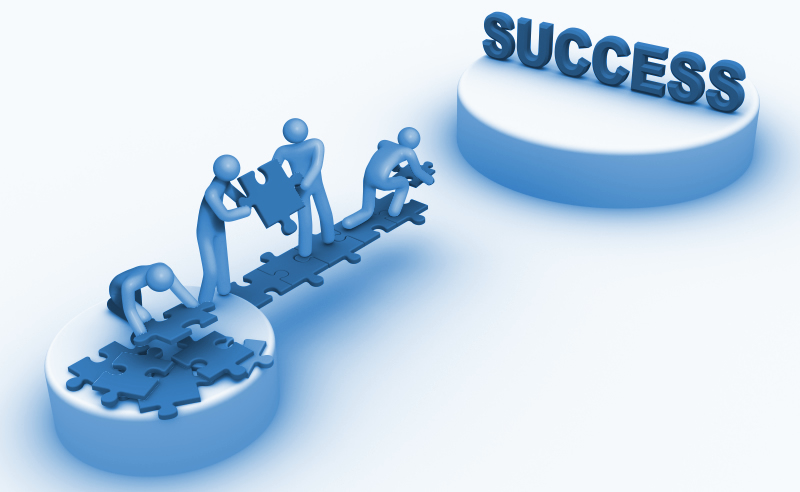 Try our newest. Team success. Work success. Team work. Successful Team.
