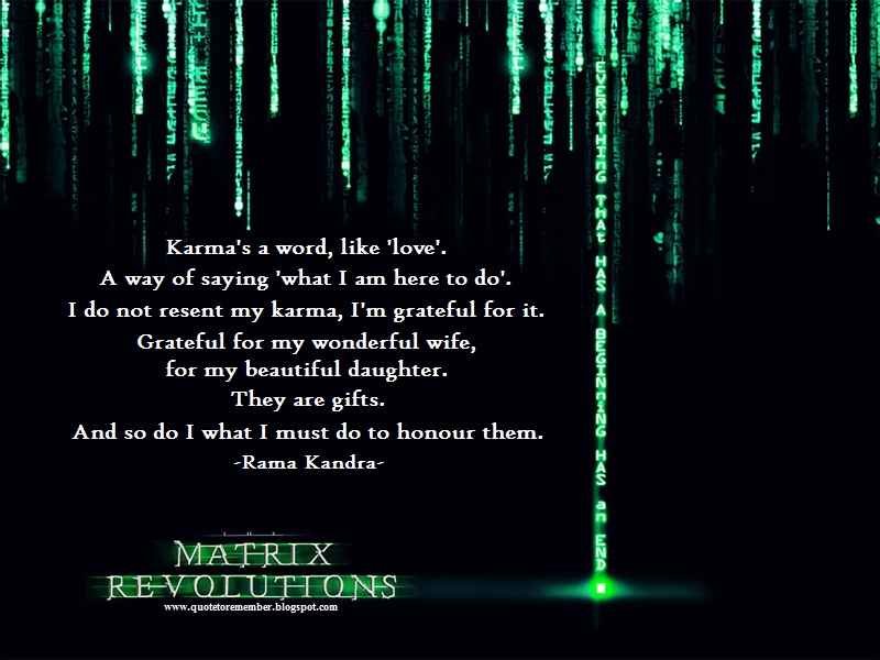 The Matrix Revolutions Quotes Quotesgram