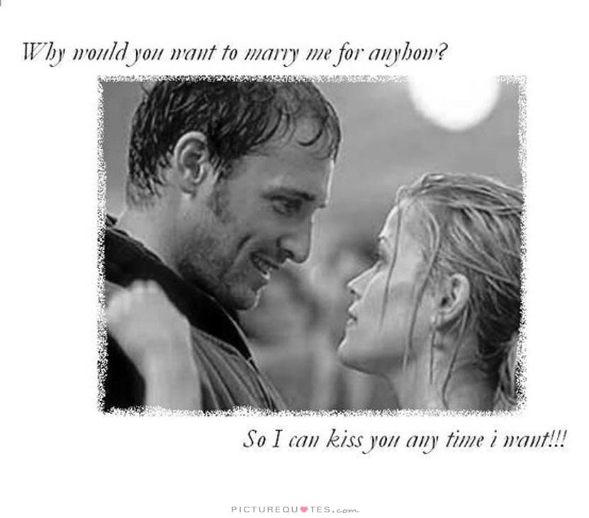 Would You Marry Me Quotes QuotesGram