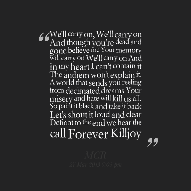 Carry On Quotes. QuotesGram