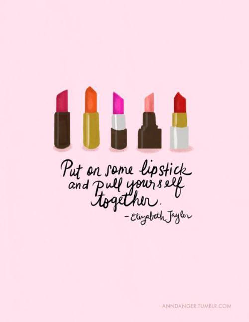 Red Lipstick Funny Quotes. QuotesGram