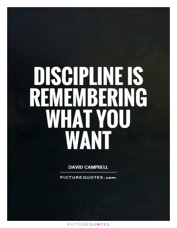 Discipline Quotes And Sayings. QuotesGram