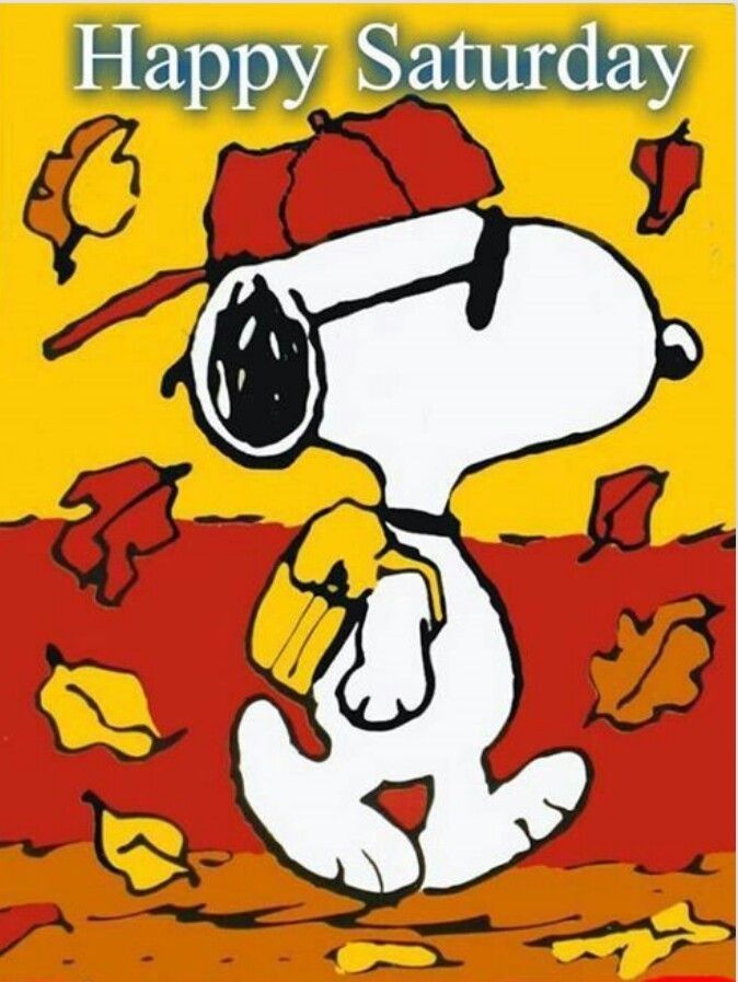 snoopy happy saturday images