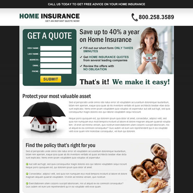 Instant Online Homeowners Insurance Quotes. QuotesGram