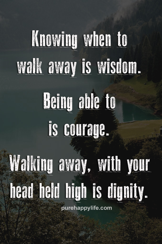 Away quotes walk 50+ Walking
