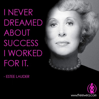 Estee Lauder Success Quotes. QuotesGram