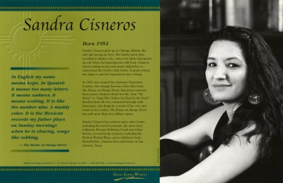 2129456756 7154P4 Latino Writers Sandra Cisneros Poster