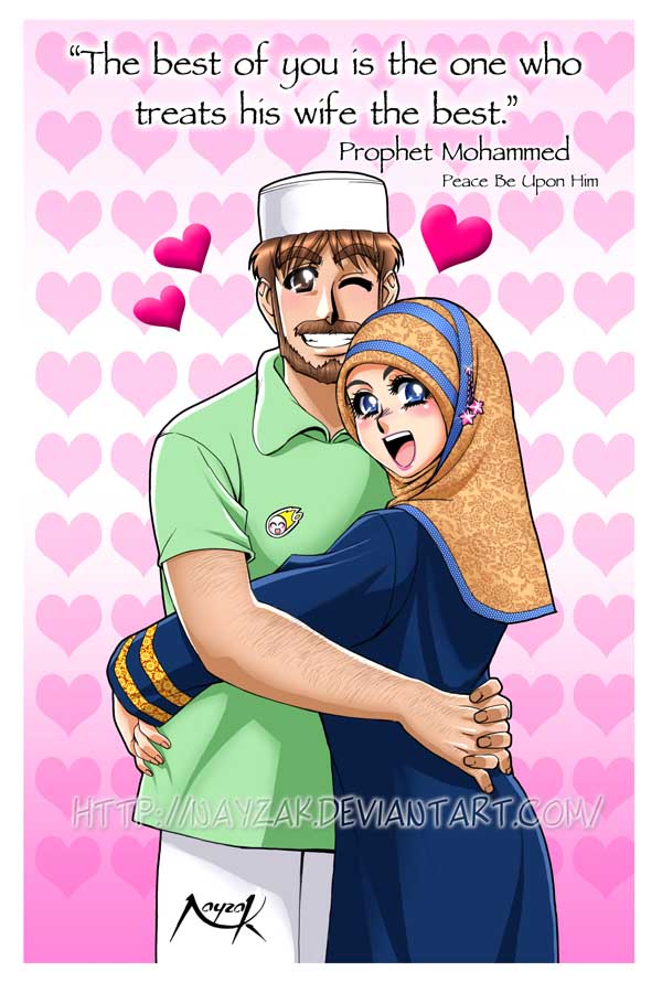 Animated Muslim Couple Quotes. QuotesGram