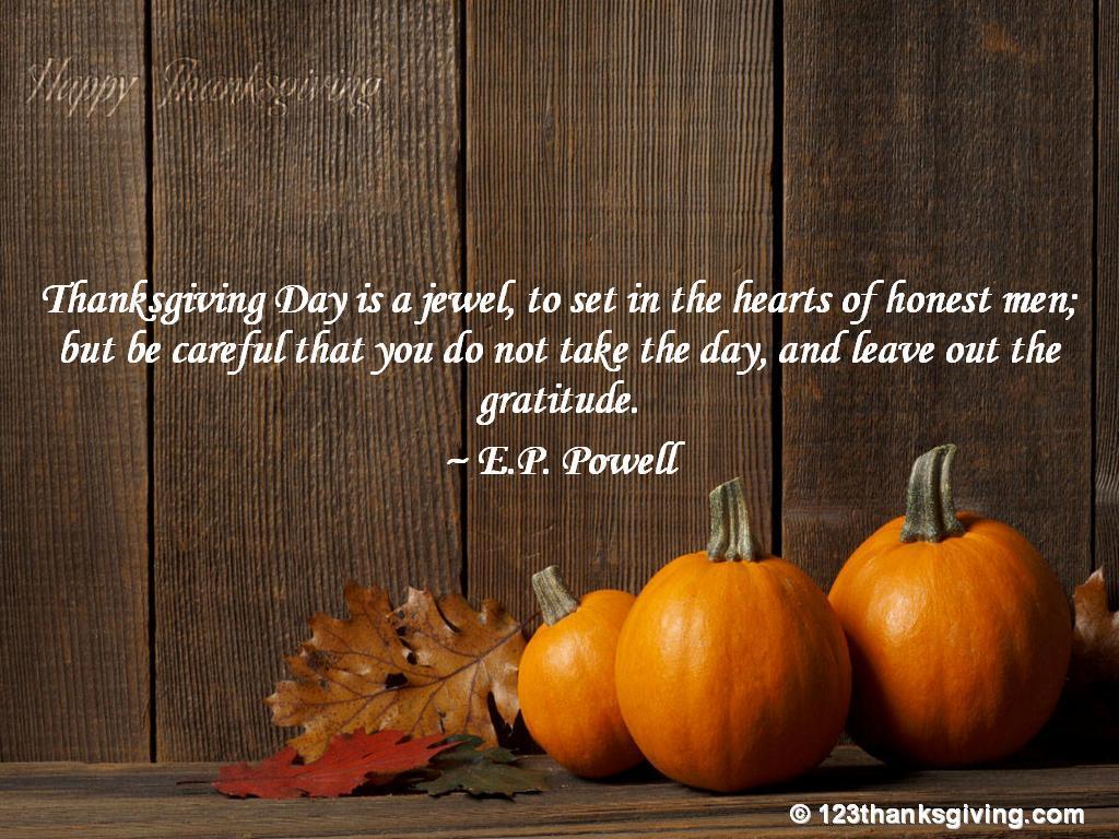 Thanksgiving Thoughts Quotes. QuotesGram