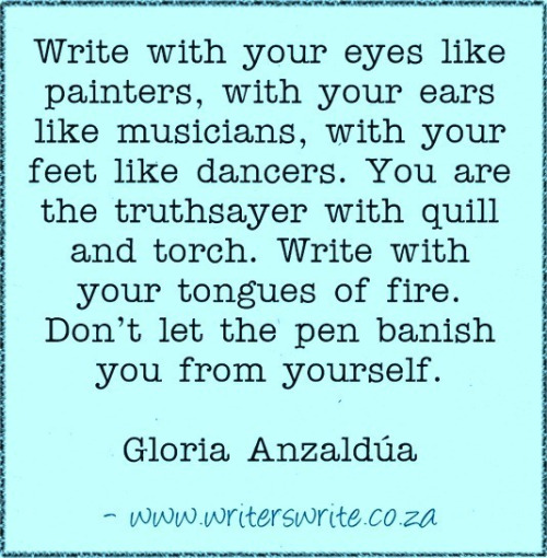Authentic Expression Quote by Gloria Anzaldua