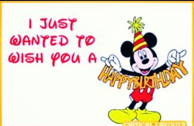 Disney Happy Birthday Quotes Quotesgram
