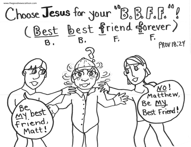 BFF (Best Friends Forever) 18 coloring page