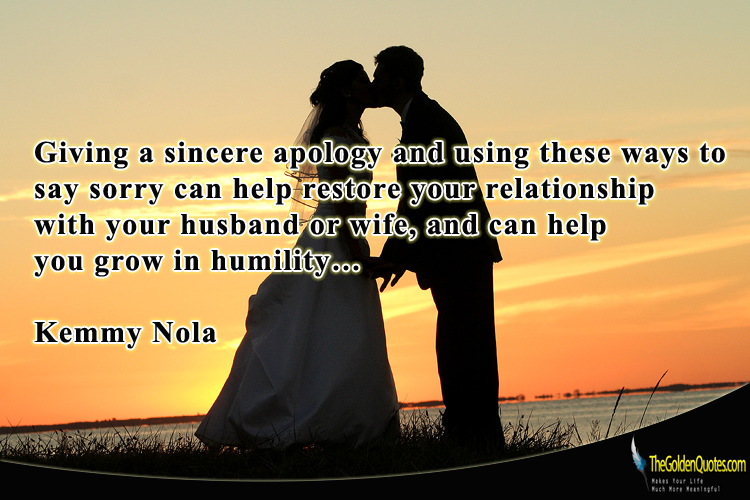 Sincere Apology Quotes. QuotesGram