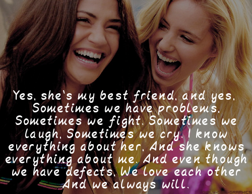 Best Friend Girlfriend Quotes Quotesgram