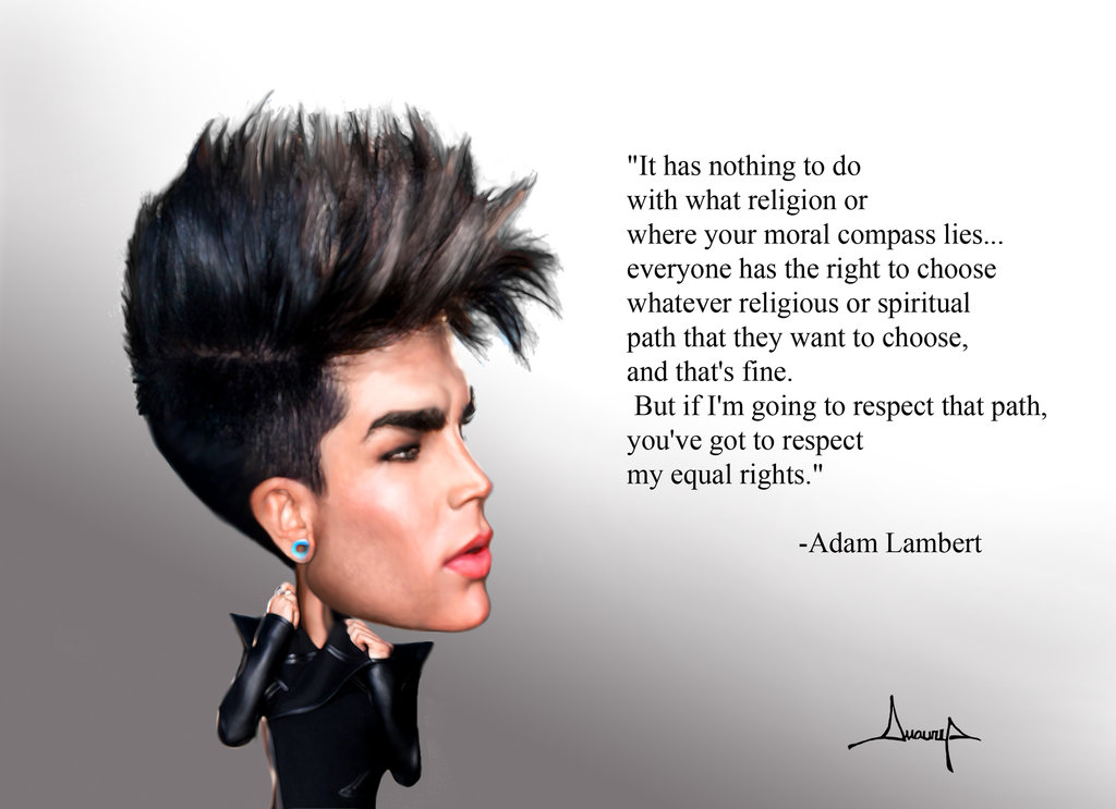Inspirational Quotes Adam Lambert. QuotesGram