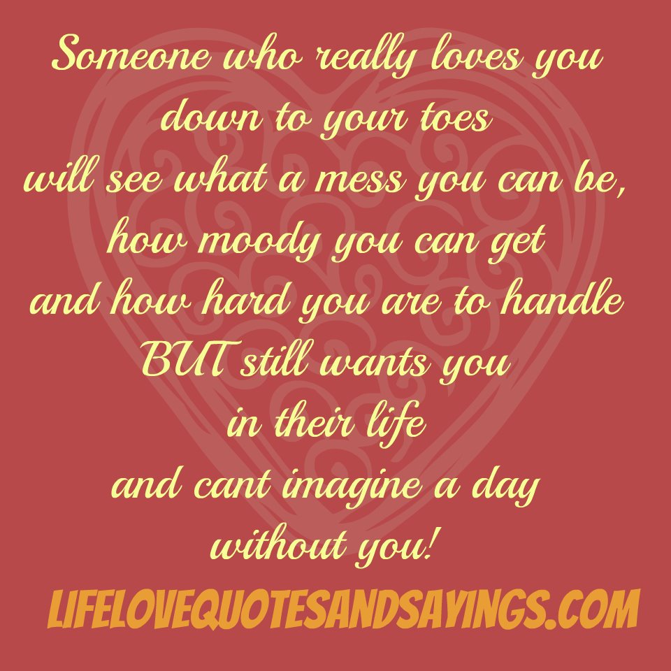 Knowing Someone Loves You Quotes. QuotesGram