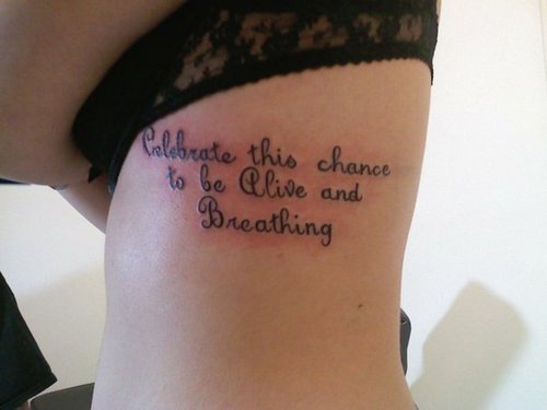 3 Word Quotes For Tattoos QuotesGram