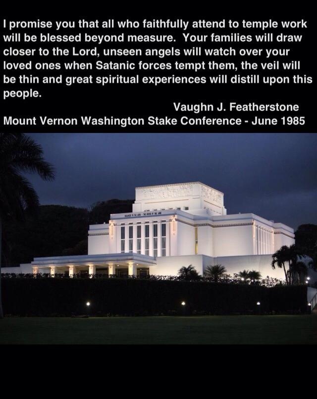 Blessings Lds Temple Quotes