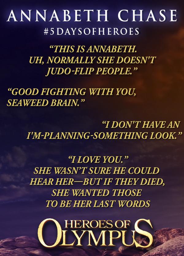 Annabeth Chase Quotes.