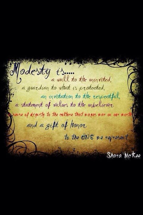 Modesty Quotes Christian. QuotesGram