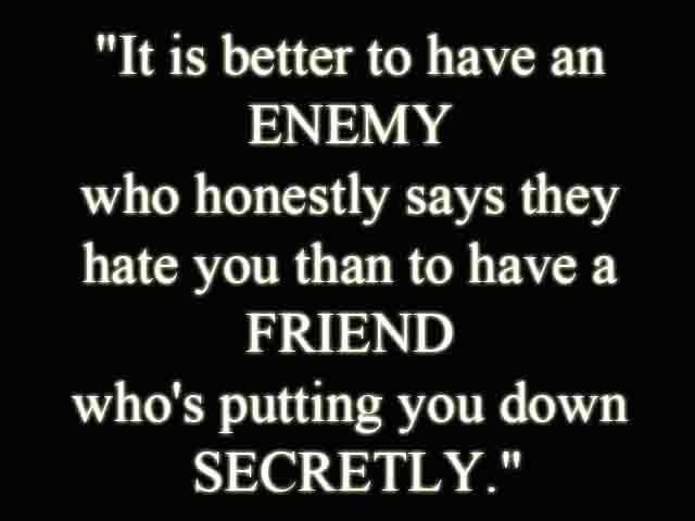 My Enemy Quotes QuotesGram