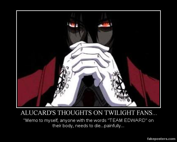 Alucard Hellsing Ultimate Abridged Quotes.