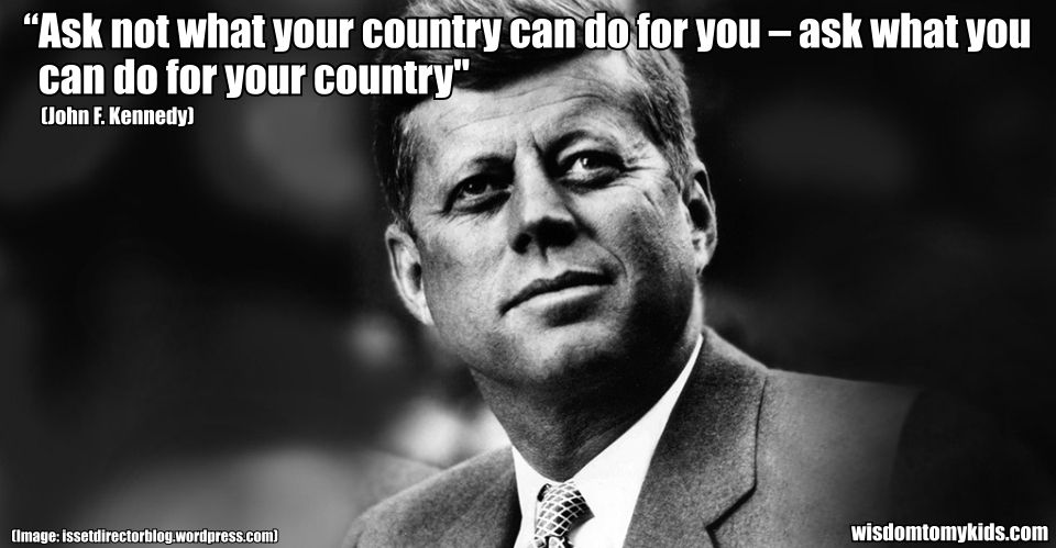 Famous Jfk Quotes Ask Not Quotesgram