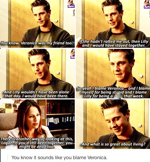 Logan Echolls Veronica Mars Quotes. QuotesGram