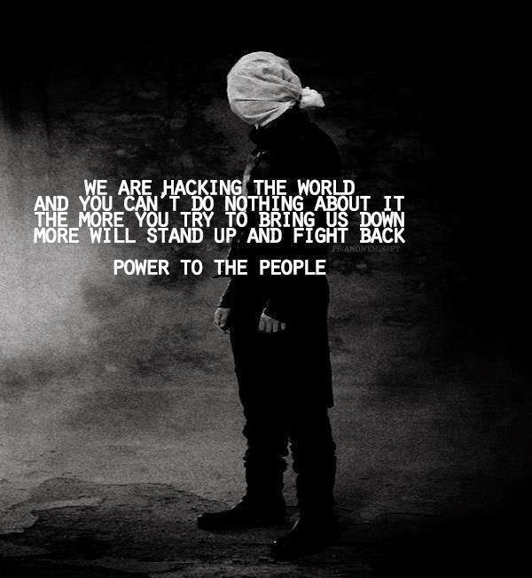 Quotes From Anonymous Hackers. QuotesGram
